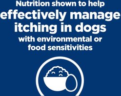 Hill's Prescription Diet Derm Complete Dry Dog Food, 24-lb bag slide 2 of 9