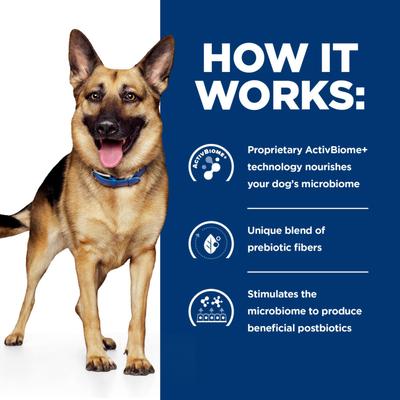 Show full view: Hill's Prescription Diet Gastrointestinal Biome Chicken & Vegetable Stew Wet Dog Food, 12.5-oz, case of 12 slide 7 of 13