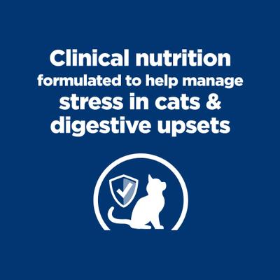 Show full view: Hill's Prescription Diet Gastrointestinal Biome Stress Digestive/Fiber Care with Chicken Dry Cat Food, 8.5-lb bag slide 4 of 13