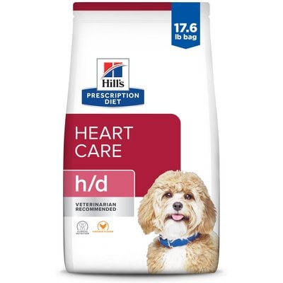 Hill's Prescription Diet Hill's Prescription Diet h/d Canine Cardiac Health Dog Food, 17.6-lb