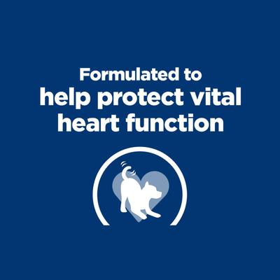 Show full view: Hill's Prescription Diet h/d Heart Care Chicken Flavor Dry Dog Food, 17.6-lb bag slide 3 of 13