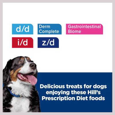 Show full view: Hill's Prescription Diet Hypo Crunchy Dog Treats, 12-oz bag slide 4 of 11