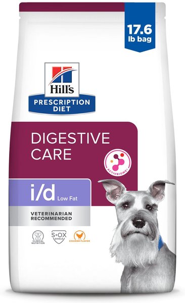 Hill's Prescription Diet i/d Digestive Care Low Fat Chicken Flavor Dry Dog Food