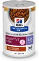 Hill's Prescription Diet i/d Digestive Care Low Fat Rice, Vegetable & Chicken Stew Wet Dog Food, 12.5-oz, case of 12
