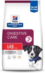 Hill's Prescription Diet i/d Digestive Care Stress Chicken Flavor Dry Dog Food, 14.33-lb bag slide 1 of 8