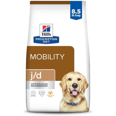 Hill's Prescription Diet Hill's Prescription Diet j/d Mobility Original Bites Dog Food, 8.5-lb