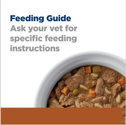 Hill's Prescription Diet k/d Kidney Care Beef & Vegetable Stew Wet Dog Food, 12.5-oz can, case of 12 slide 2 of 8