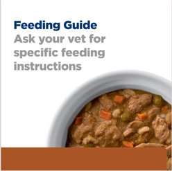 Hill's Prescription Diet k/d Kidney Care Chicken & Vegetable Stew Wet Dog Food, 12.5-oz can, case of 12 slide 2 of 8