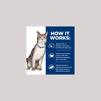 Show full view: Hill's Prescription Diet k/d Kidney Care Stew Variety Pack Wet Cat Food, 2.9-oz can, case of 24 slide 8 of 11