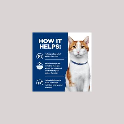 Show full view: Hill's Prescription Diet k/d Kidney Care Vegetable & Tuna Stew Wet Cat Food, 2.9-oz, case of 24 slide 8 of 13