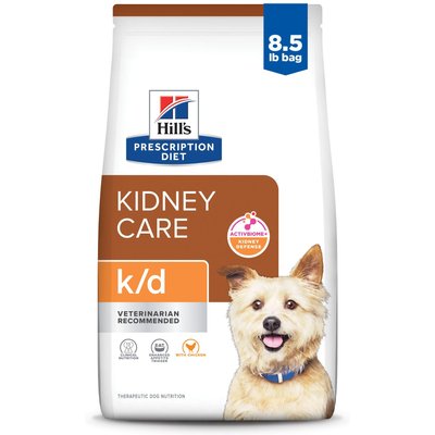 Hill's Prescription Diet Hill's Prescription Diet k/d Canine Renal Health Dry Dog Food, 8.5-lb