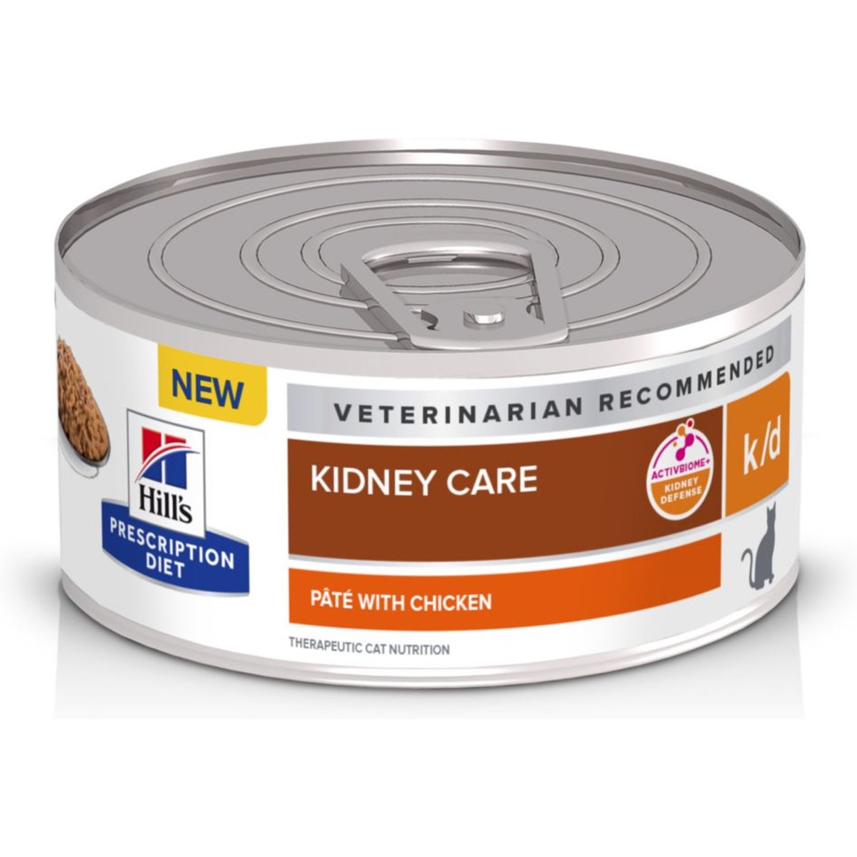 Hill's Prescription Diet k/d Chicken Canned Cat Food, 5.5-oz, 24 ct