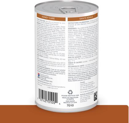 Show full view: Hill's Prescription Diet k/d Kidney Care with Chicken Wet Dog Food, 13-oz, case of 12 slide 3 of 12