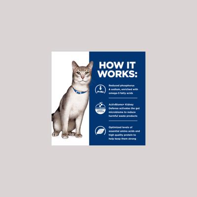 Show full view: Hill's Prescription Diet k/d Kidney Care with Ocean Fish Dry Cat Food, 4-lb bag slide 7 of 12