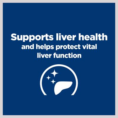 Show full view: Hill's Prescription Diet l/d Liver Care Chicken Flavor Dry Dog Food, 17.6-lb bag slide 4 of 13