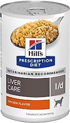 Hill's Prescription Diet l/d Liver Care Original Canned Dog Food, 13-oz, case of 24