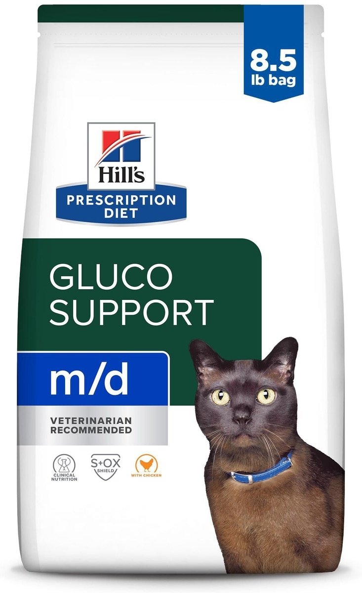 HILL'S PRESCRIPTION DIET m/d GlucoSupport Chicken Flavor Dry Cat