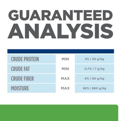 Show full view: Hill's Prescription Diet Metabolic + Mobility Weight & Joint Care Vegetable & Tuna Stew Wet Dog Food, 12.5-oz can, case of 12 slide 10 of 14