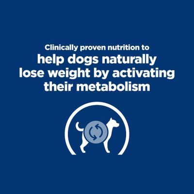 Show full view: Hill's Prescription Diet Metabolic Weight Management Vegetable & Beef Stew Wet Dog Food, 12.5-oz can, case of 12 slide 4 of 14