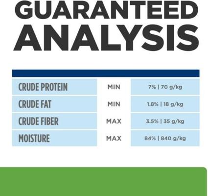 Show full view: Hill's Prescription Diet Metabolic Weight Management Vegetable & Chicken Stew Wet Cat Food, 2.9-oz can, case of 4 slide 8 of 14