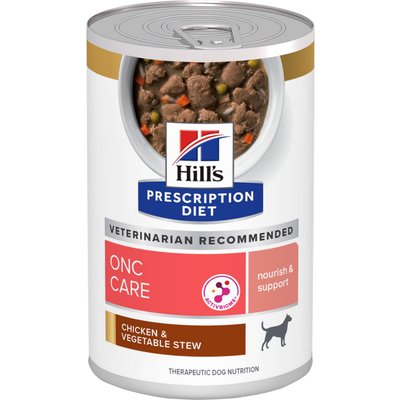 Hill's Prescription Diet Hill's Prescription Diet ONC Care Chicken & Vegetable Stew Wet Dog Food, 12.5-oz can, case of 12