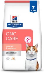 Hill's Prescription Diet ONC Care Dry Cat Food, 7-lb bag