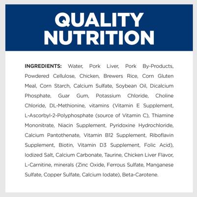 Show full view: Hill's Prescription Diet r/d Weight Reduction/Management Chicken Flavor Wet Cat Food, 5.5-oz, case of 24 slide 5 of 13