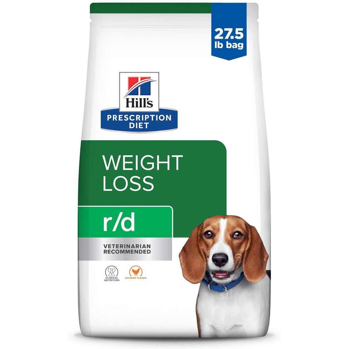 27.5-lb Hill's Prescription Dietr/d Weight Loss Low Calorie Dog Food