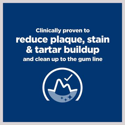 Show full view: Hill's Prescription Diet t/d Dental Care Chicken Flavor Dry Cat Food, 4-lb bag slide 5 of 13