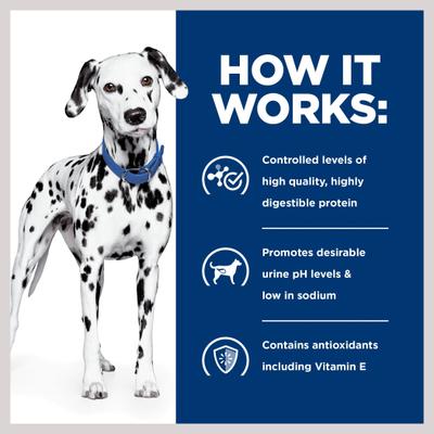 Show full view: Hill's Prescription Diet u/d Urinary Care Chicken Flavor Wet Dog Food, 13-oz, case of 12 slide 7 of 12