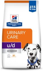 Hill's Prescription Diet u/d Urinary Care Original Flavor Dry Dog Food, 27.5-lb bag