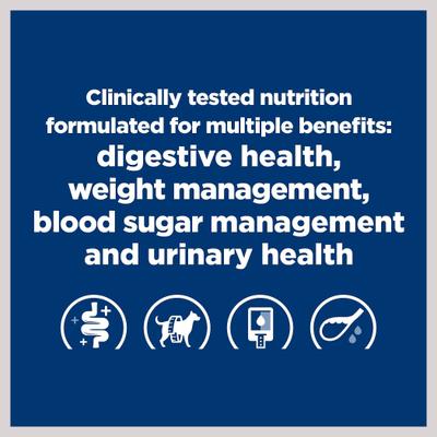 Show full view: Hill's Prescription Diet w/d Multi-Benefit Chicken Flavor Dry Dog Food, 17.6-lb bag slide 5 of 13