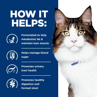 Show full view: Hill's Prescription Diet w/d Multi-Benefit Chicken Wet Cat Food, 5.5-oz, case of 24 slide 7 of 13