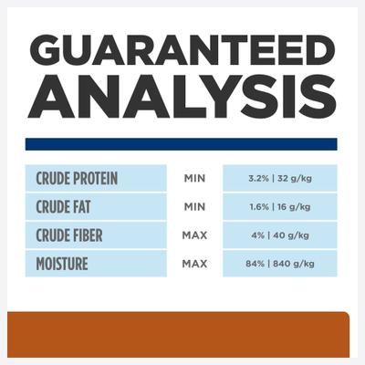 Show full view: Hill's Prescription Diet w/d Multi-Benefit Digestive, Weight, Glucose, Urinary Management Vegetable & Chicken Stew Wet Dog Food, 12.5-oz can, case of 12 slide 10 of 13