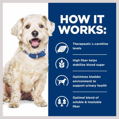 Hill's Prescription Diet w/d Multi-Benefit Digestive, Weight, Glucose, Urinary Management Vegetable & Chicken Stew Wet Dog Food