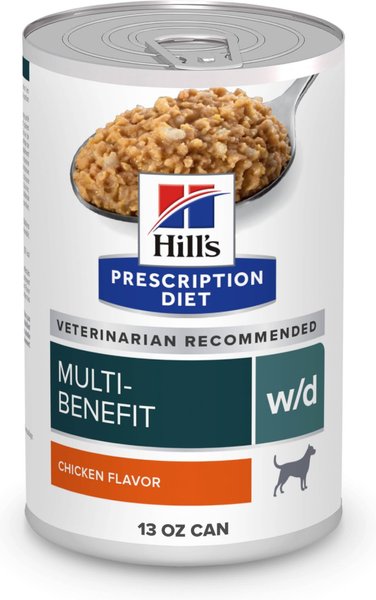 Hill's Prescription Diet w/d Multi-Benefit with Chicken Wet Dog Food