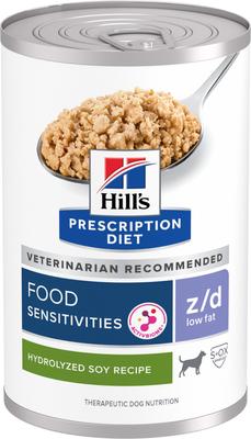 HILL'S PRESCRIPTION DIET z/d Low Fat Hydrolyzed Soy Recipe Food