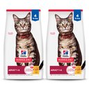 Hill's Science Diet Adult Chicken Recipe Dry Cat Food, 8-lb bundle