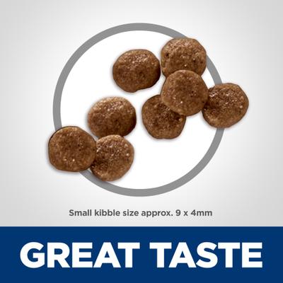Show full view: Hill's Science Diet Adult Healthy Mobility Small Bites Chicken Meal, Brown Rice & Barley Recipe Dry Dog Food, 4-lb bag slide 4 of 13