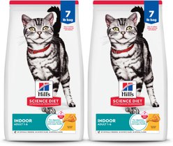 Hill's Science Diet Adult Indoor Chicken Recipe Dry Cat Food, 14-lb bundle