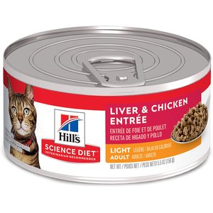 Hill's Science Diet Adult Light Chicken Recipe Dry Cat Food