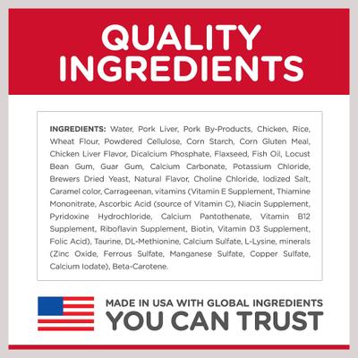 Show full view: Hill's Science Diet Adult Light Weight Management Liver & Chicken Entree Wet Cat Food, 5.5-oz can, case of 24 slide 4 of 13