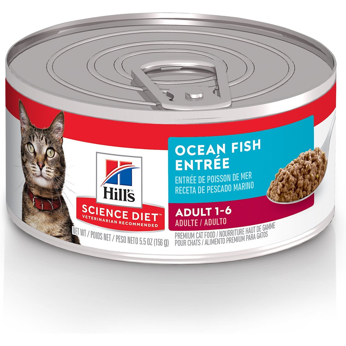 Hill's Science Diet Savory Seafood Canned Cat Food, 5.5-oz, 24 ct