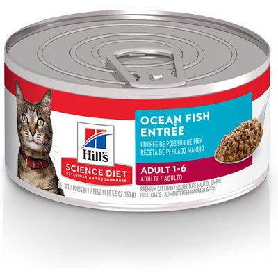 Hill's Science Diet Hill's Science Diet Savory Seafood Canned Cat Food, 5.5-oz, 24 ct