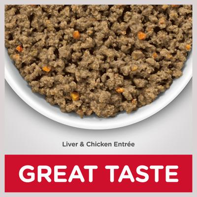 Show full view: Hill's Science Diet Adult Perfect Weight Management Liver & Chicken Entree Wet Cat Food, 2.9-oz can, case of 24 slide 4 of 14