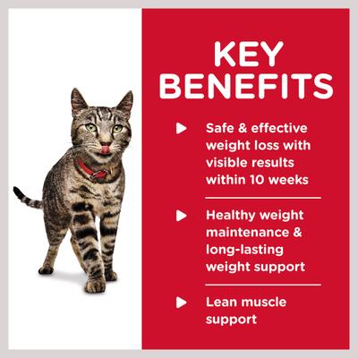 Show full view: Hill's Science Diet Adult Perfect Weight Management Roasted Vegetable & Chicken Medley Wet Cat Food, 2.9-oz can, case of 24 slide 6 of 14