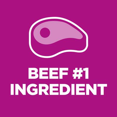 Show full view: Hill's Science Diet Adult Savory Beef Entree Pate Wet Cat Food, 2.9-oz can, 24 count slide 7 of 12