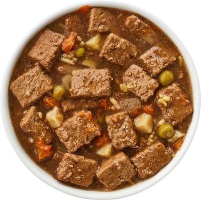 Show full view: Hill's Science Diet Adult Savory Stew with Beef & Vegetables Canned Dog Food, 12.8-oz can, bundle of 24 slide 5 of 13