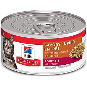 Hill's Science Diet Adult Savory Chicken Entree Wet Cat Food