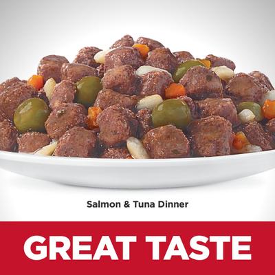 Show full view: Hill's Science Diet Adult Sensitive Stomach & Sensitive Skin Salmon & Tuna Wet Cat Food, 2.8-oz pouch, 24 count slide 4 of 12